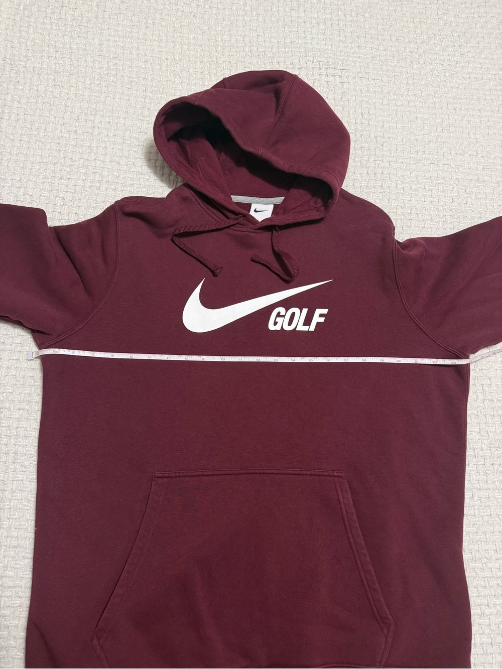 Nike Golf burgundy hoodie Size L. Great condition.